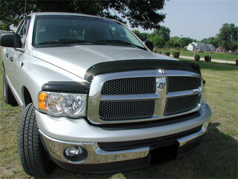 Stampede 2002-2005 Dodge Ram 1500 Deluxe 3 Pc Vigilante Premium Hood Protector 3 Pc - Smoke - 2243-2