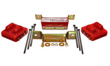 Energy Suspension 88-94 GM Blazer 4WD K Series Red Motor and Transmision Mounts; Zinc Finish - 3.1131R