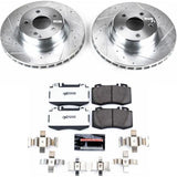 Power Stop 03-06 Mercedes-Benz CL500 Front Z26 Street Warrior Brake Kit - K2932-26