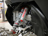 aFe 17-19 Polaris RZR 925/1000cc Sway-A-Way 2.5 Front Coilover Kit w/ PB Reservoirs and Comp Adj - 851-5600-04-CA