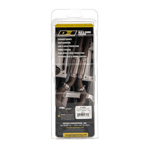 DEI Hi-Temp Shrink Tube 2in (50mm) x 2ft - Black - 10856