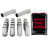 McGard SplineDrive Tuner 5 Lug Install Kit w/Locks & Tool (Cone) 1/2-20 / 13/16 Hex - Chrome - 65540