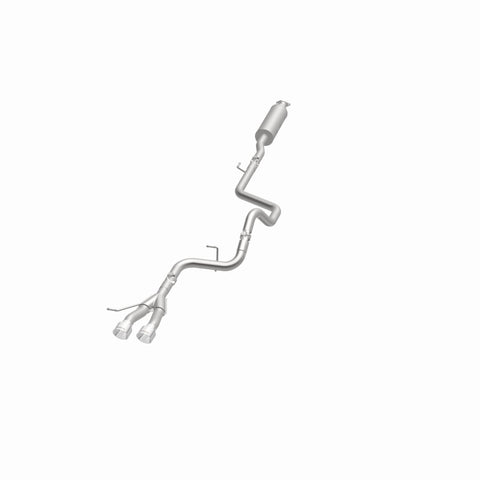 MagnaFlow 13 Hyundai Veloster 1.6L Turbo Dual Center Rear Exit Stainless Cat Back Perf Exhaust - 15215
