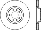 StopTech 06-07 Mazda6 Slotted & Drilled Left Front Rotor - 127.45073L