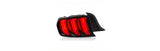Raxiom 15-23 Ford Mustang Euro Style LED Tail Lights- Gloss Black Housing- Red Lens - 412123