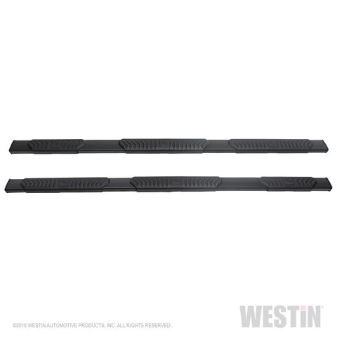 Westin 2019 Chevrolet Silverado/Sierra 1500 Crew Cab (6.5ft) R5 Modular Nerf Step Bars - Black - 28-534695