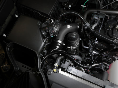 aFe 2024+ Toyota Tacoma BladeRunner 2.5in & 3in Aluminum Hot & Cold Charge Pipe Kit - Black - 46-20724-B