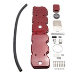 Wehrli 06-18 Cummins WCFab X D&J Precision Billet Valve Cover - Semi-Gloss Black - WCF100366-SGB