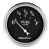 Autometer Old Tyme Black Gauge Kit 6 Pc Ford Truck 53-55 Tach/Mph/Fuel/Oilp/Wtmp/Volt - 7048-OTB