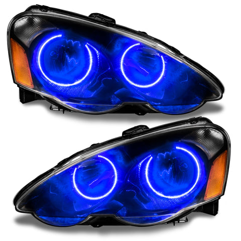 Oracle 02-04 Acura RSX LED Headlight Halo Kit - Blue - 2205-002