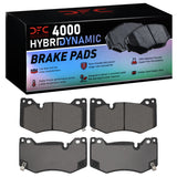 DFC 20-26 Chevrolet Corvette Front 4000 Hybridynamic Brake Pads - 4000-2312-00