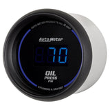 Autometer Cobalt Digital 52.4mm Black 0-100psi Oil Pressure Gauge - 6927