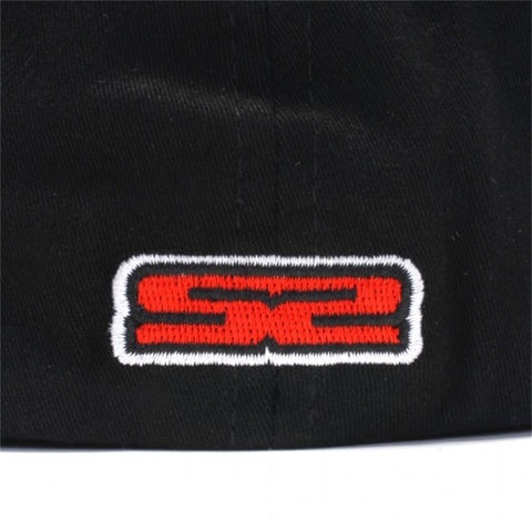 Skunk2 Team Baseball Cap Racetrack Logo (Black) - M/L - 731-99-1501