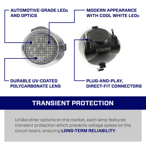Form Lighting Toyota Tundra/Sequoia LED Puddle Lights (Pair) - FL0025