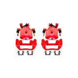 Power Stop 05-08 Chevrolet Cobalt Rear Red Calipers w/Brackets - Pair - S4892