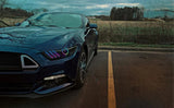 Oracle 15-17 Ford Mustang V6/GT/Shelby Dynamic DRL w/ Halo Kit - ColorSHIFT - Dynamic - 1335-332