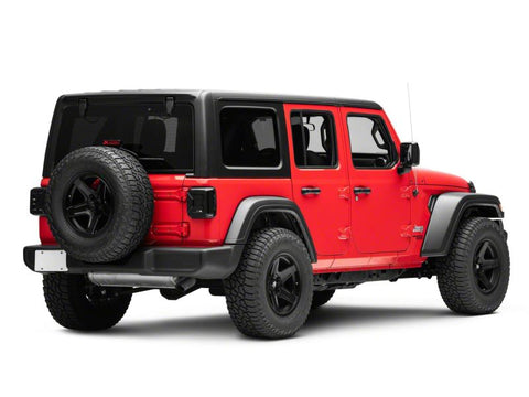 Raxiom 18-23 Jeep Wrangler JL Axial Series LED Tail Lights- Blk Housing (Smoked Lens) - J142664-JL