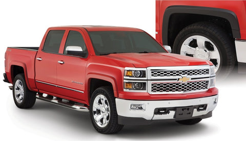 Bushwacker 15-18 Chevy Silverado 2500 HD Fleetside OE Style Flares 4pc 78.8/97.8in Bed - Black - 40956-02