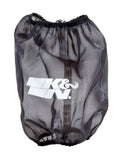 K&N Air Filter Wrap Drycharger - Round Straight - Black for Polaris Ranger - PL-8007DK