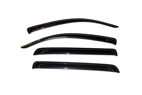 AVS 07-18 Toyota Tundra Crewmax Ventvisor Outside Mount Window Deflectors 4pc - Smoke - 94309