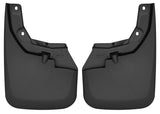 Husky Liners 16-22 Toyota Tacoma w/ OE Fender Flares Custom Molded Front Mud Guards - Black - 56941