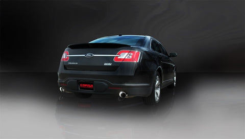 Corsa 2010-2019 Ford Taurus SHO 3.5L V6 Turbo Polished Sport Cat-Back Exhaust - 14315