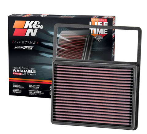 K&N 13-14 Ford Fusion Hybrid 2.0L F/I Replacement Air Filter - 33-5001