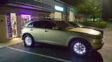 Oracle LED Illuminated Wheel Rings - Double LED - White - 4228-001