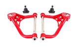 BMR 67-69 1st Gen F-Body Non-Adj. Upper A-Arms (Polyurethane) - Red - AA005R