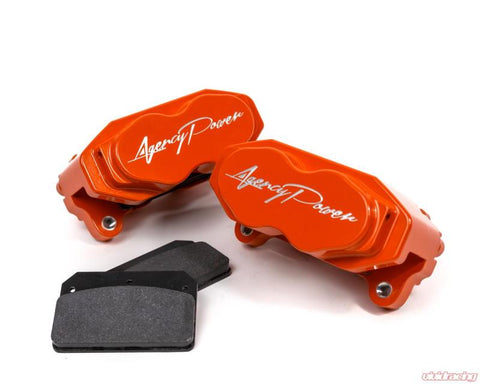 Agency Power Big Brake Kit Front and Rear Orange Can-Am Maverick X3 Turbo 14-18 - AP-BRP-X3-460-OR