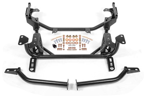 BMR 15-20 Ford Mustang Street Version (DOM) K-Member - Black Hammertone - KM760H