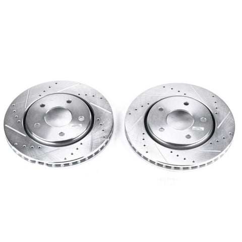 Power Stop 08-16 Chrysler Town & Country Front Evolution Drilled & Slotted Rotors - Pair - AR8797XPR