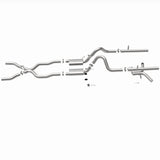 MagnaFlow Sys C/B 55-57 Chevy Bel Air V8 3inch - 16596