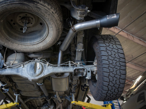 aFe 16-22 Toyota Tacoma Apollo GT Series 2.5in. - 3in. 409 SS Cat-Back Exhaust System w/ Black Tip - 49-46063-B
