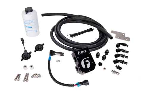 Fleece Performance 03-18 Dodge 2500/3500 Cummins Auxiliary Heated Fuel Filter - FPE-CUMM-HFFBA-0318