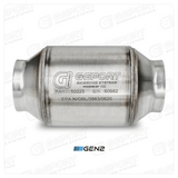 GESI G-Sport 400 CPSI GEN 2 EPA Compliant 2.5in Inlet/Outlet Catalytic Converter-4in x 4in-350-500HP - 50225
