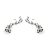 Mishimoto 2016+ Chevrolet Camaro 2.0T Quad-Tip Race Axle-Back Exhaust w/ Polished Tips - MMEXH-CAM4-16AQTRP