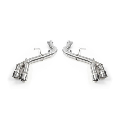 Mishimoto 2016+ Chevrolet Camaro 2.0T Quad-Tip Race Axle-Back Exhaust w/ Polished Tips - MMEXH-CAM4-16AQTRP