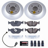 Power Stop 91-92 BMW 318i Rear Z23 Evolution Sport Coated Brake Kit - CRK4804