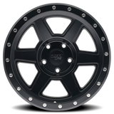Dirty Life Compound 9315 20x10 / 6-135 BP / -25mm Offset / 87.1mm Hub Matte Black Wheel - 9315-2136MB