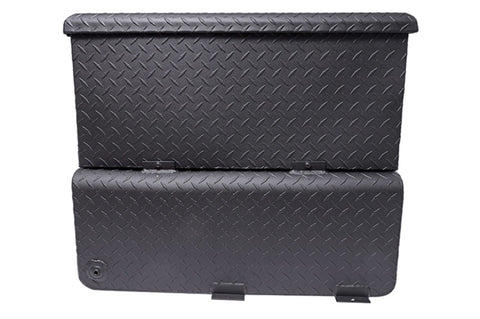 Dee Zee Universal Tanks - Combo Black-Tread Aluminum - DZ92856TB