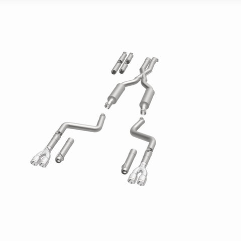 MagnaFlow 2017+ Dodge Challenger 409 SS Polished 3in Quad Tips Cat-Back Exhaust - 19367