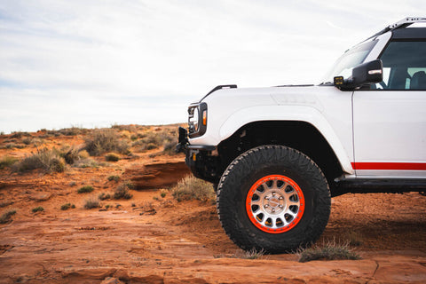 DV8 Offroad 2022+ Ford Bronco Raptor Tube Front Bumper - FBFR-02