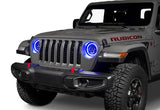 Oracle Jeep Wrangler JL/Gladiator JT 7in. High Powered LED Headlights (Pair) - Dynamic - 5769J-332
