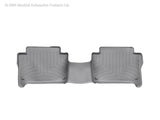 WeatherTech 07+ Audi Q7 Rear FloorLiner - Grey - 461512