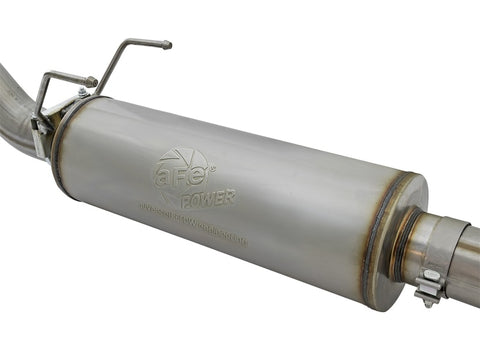 aFe LARGE Bore HD Exhausts Cat-Back SS-409 EXH CB Dodge Diesel Trucks 03-04 L6-5.9L (td) - 49-12005