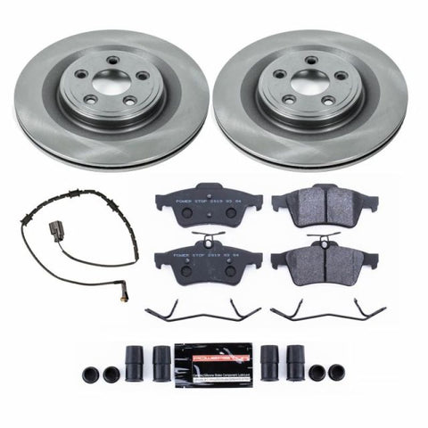 Power Stop 10-15 Jaguar XF Rear Track Day SPEC Brake Kit - TDSK6279