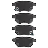 R1 08-24 Toyota Prius Prime Rear Semi Met Brake Pads - 2311-1423-00