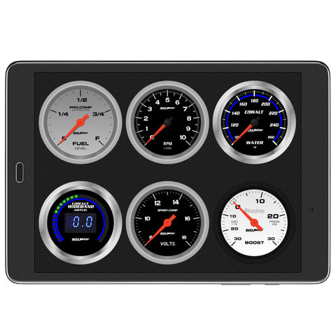 Autometer OBD-II Wireless Data Module Bluetooth DashLink for Apple IOS & Andriod Devices - 6036