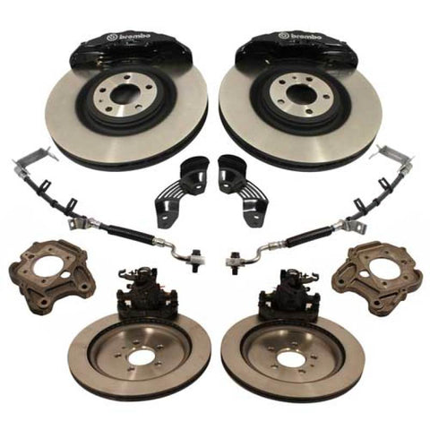 Ford Racing 2005-2014 Mustang Six Piston 15-inch Brake Upgrade Kit - M-2300-T